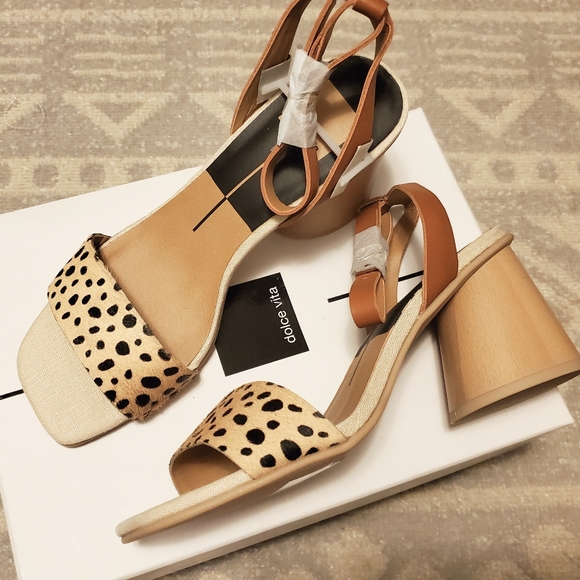DOLCE VITA Block Heel Sandals NIB - Picture 2 of 4